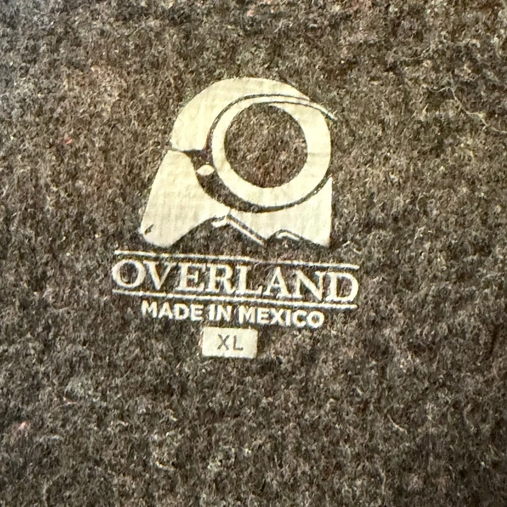 Overland Red/Gray XL Men’s Zip-Up Vest - Excellent Condition